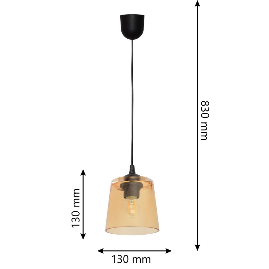 Πολύφωτο σε σχοινί LUCEA 1xE27/15W/230V