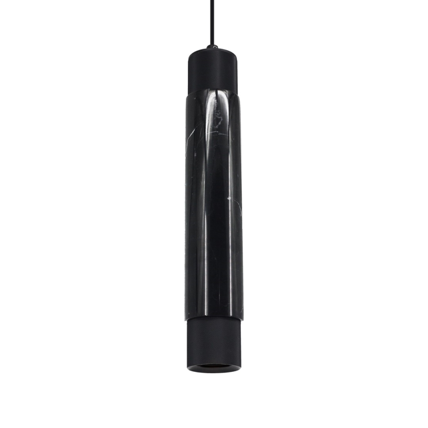 Πολύφωτο σε σχοινί MARBLE 1xGU10/8W/230V μαύρο