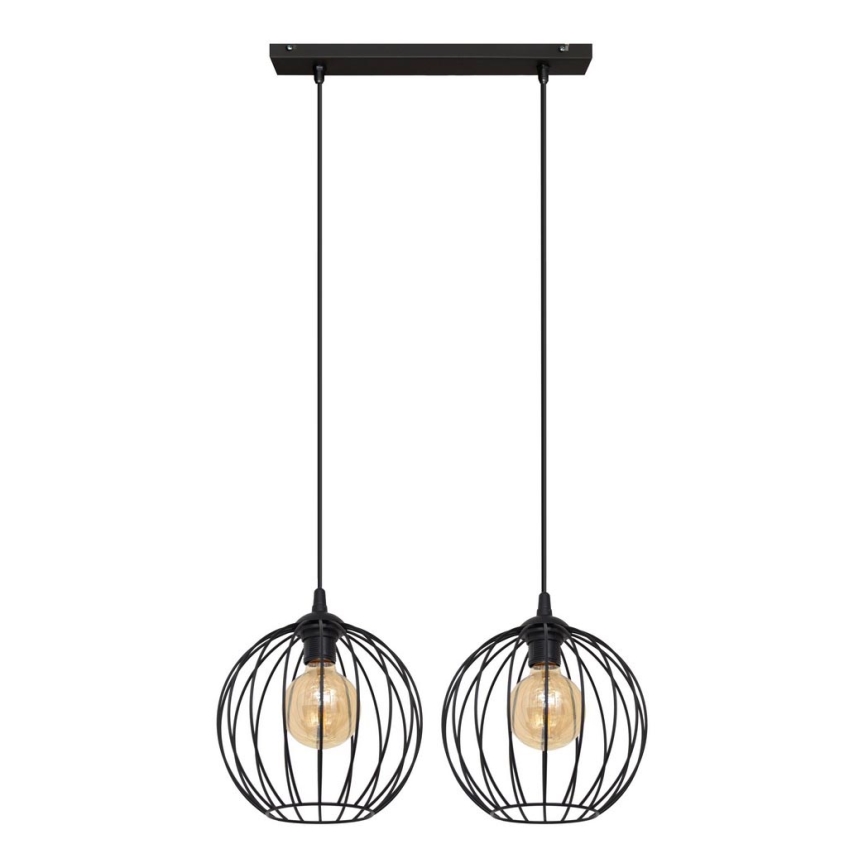 Πολύφωτο σε σχοινί MERCURE 2xE27/15W/230V