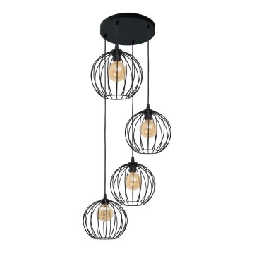 Πολύφωτο σε σχοινί MERCURE 4xE27/15W/230V