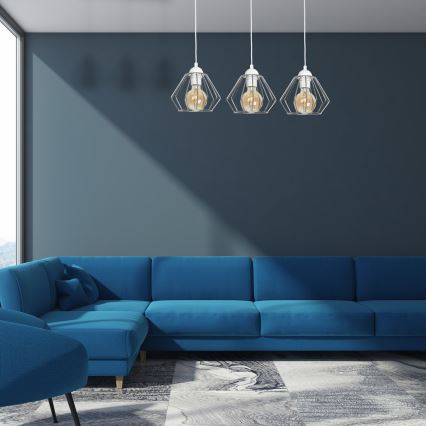 Πολύφωτο σε σχοινί NORMAN 3xE27/60W/230V