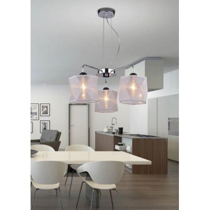 Πολύφωτο σε σχοινί NOSJA 3xE27/40W/230V