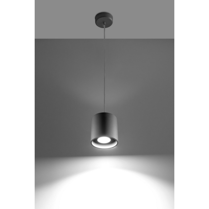 Πολύφωτο σε σχοινί ORBIS 1 1xGU10/40W/230V γκρι
