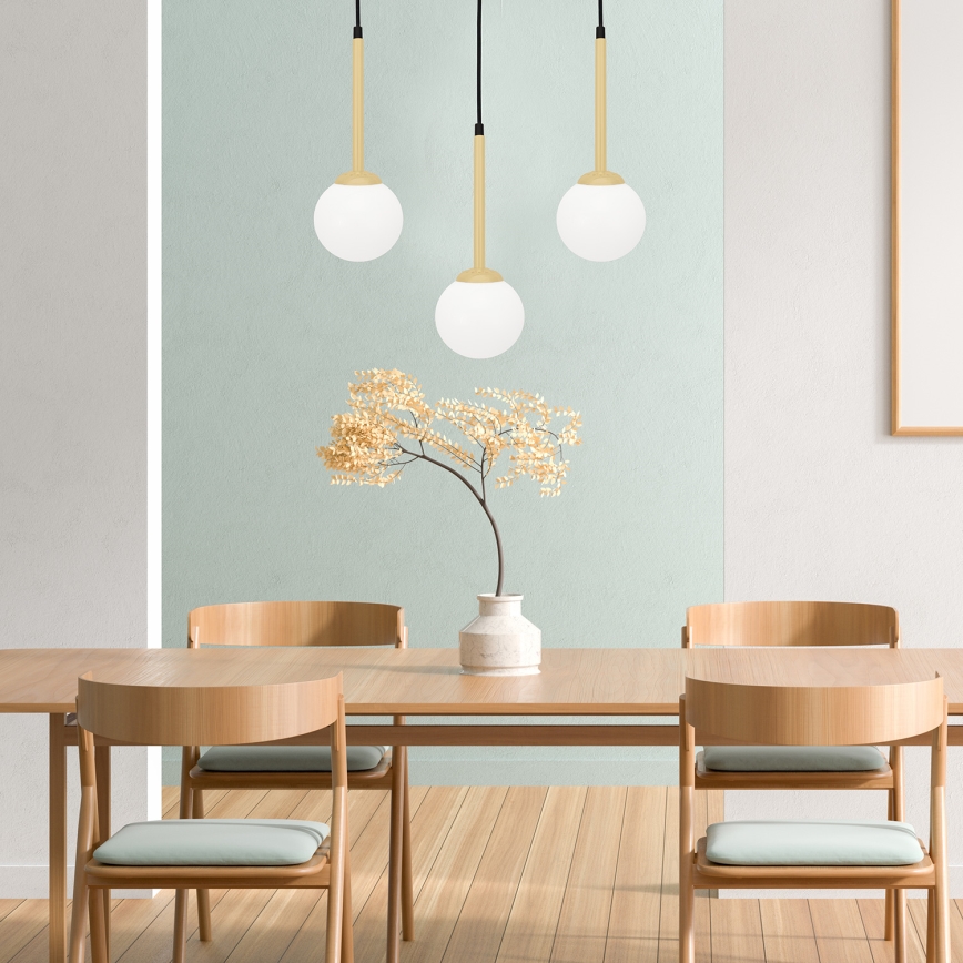 Πολύφωτο σε σχοινί PARMA 3xE14/40W/230V