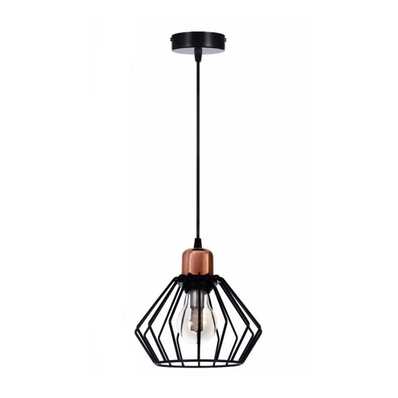 Πολύφωτο σε σχοινί PORTO 1xE27/40W/230V