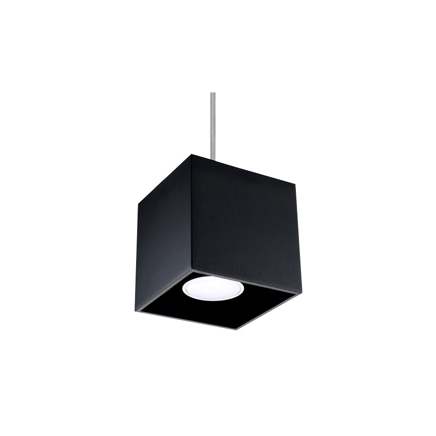 Πολύφωτο σε σχοινί QUAD 1 1xGU10/40W/230V μαύρο