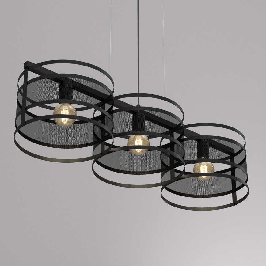 Πολύφωτο σε σχοινί RIM 3xE27/60W/230V