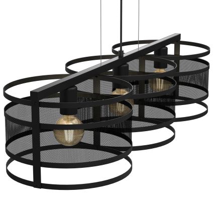Πολύφωτο σε σχοινί RIM 3xE27/60W/230V