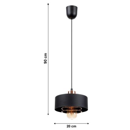 Πολύφωτο σε σχοινί VEST 1xE27/60W/230V