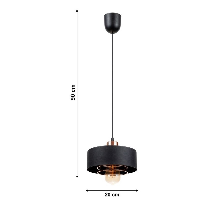 Πολύφωτο σε σχοινί VEST 1xE27/60W/230V