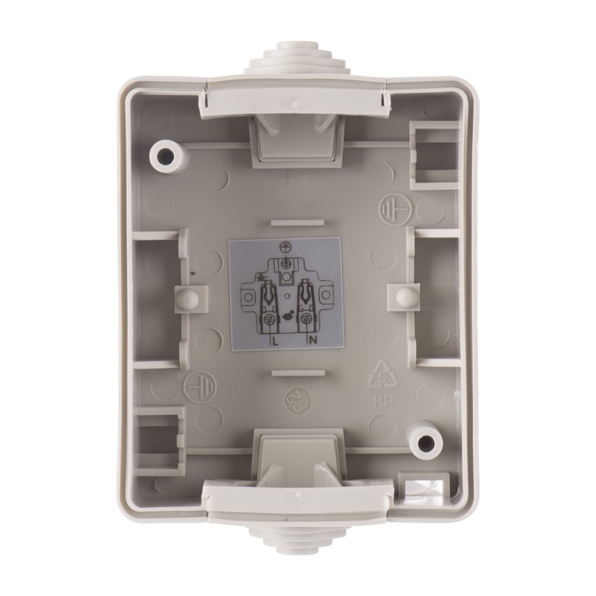 Πρίζα εξωτερικού χώρου FRENCH 250V/16A IP54