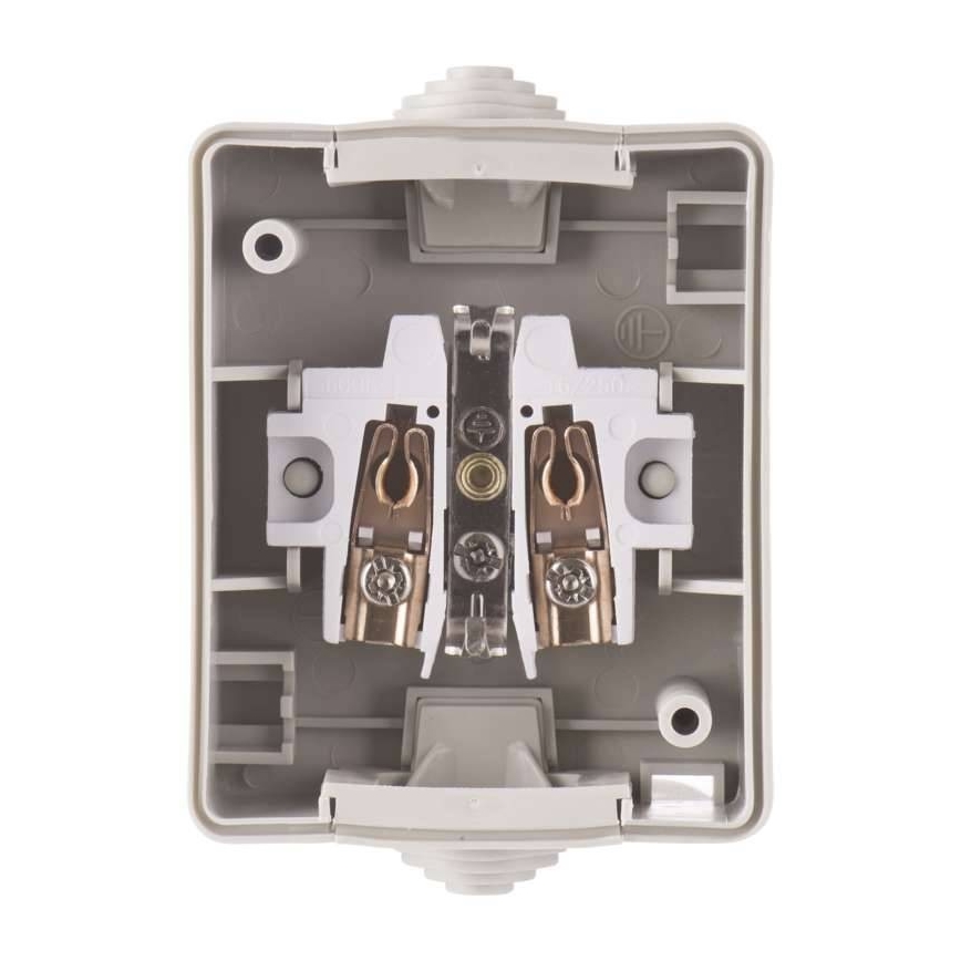 Πρίζα εξωτερικού χώρου SCHUKO 250V/16A IP44