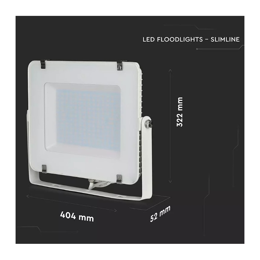 Προβολέας LED SAMSUNG  CHIP LED/150W/230V 3000 K IP65 λευκό
