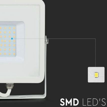 Προβολέας LED SAMSUNG CHIP LED/50W/230V 6500K IP65 λευκό