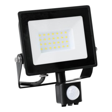 Προβολέας LED με αισθητήρα LED/30W/230V 6500K IP44