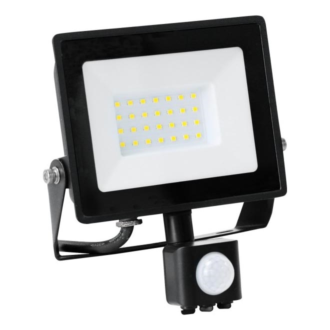 Προβολέας LED με αισθητήρα LED/30W/230V 6500K IP44