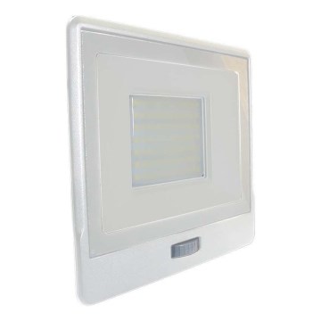 Προβολέας LED με αισθητήρα LED/50W/230V 4000K IP65 λευκό