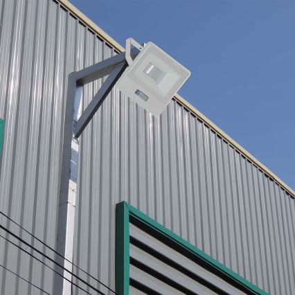 Προβολέας LED με αισθητήρα LED/50W/230V 4000K IP65 λευκό