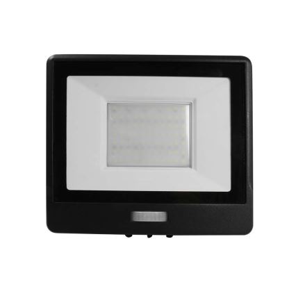 Προβολέας LED με αισθητήρα LED/50W/230V 4000K IP65 μαύρο