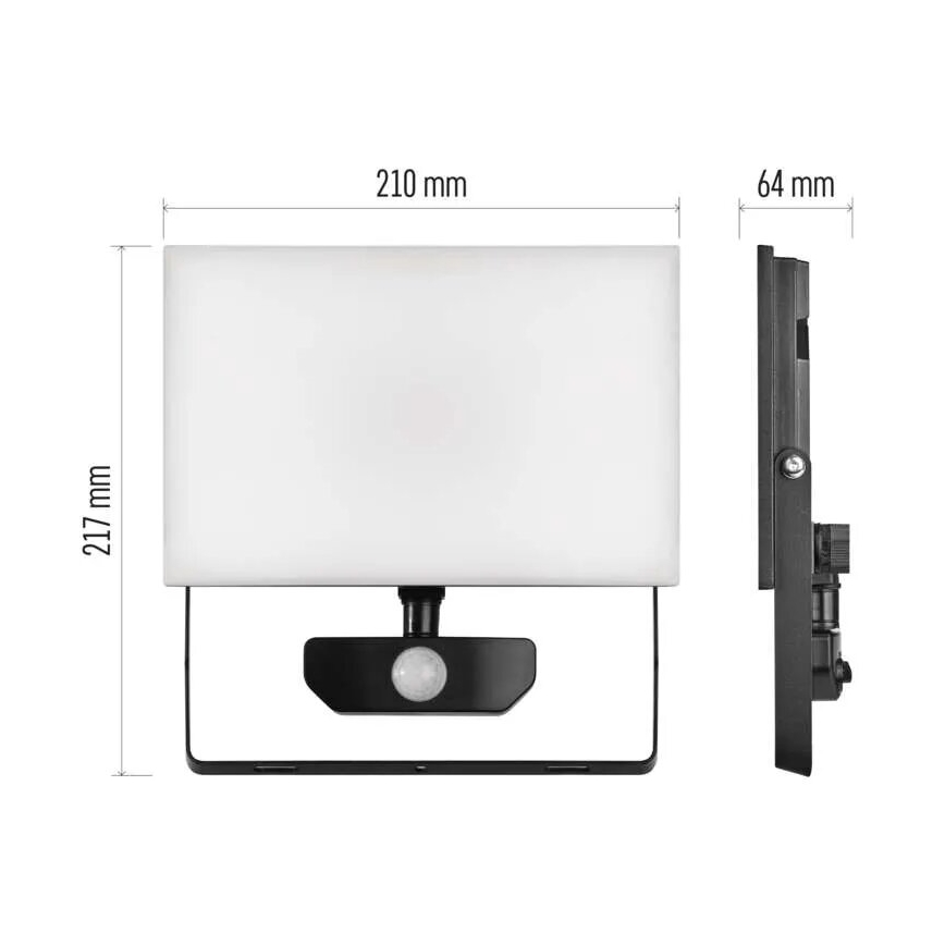 Προβολέας LED με αισθητήρα TAMBO LED/50W/230V 4000K IP54