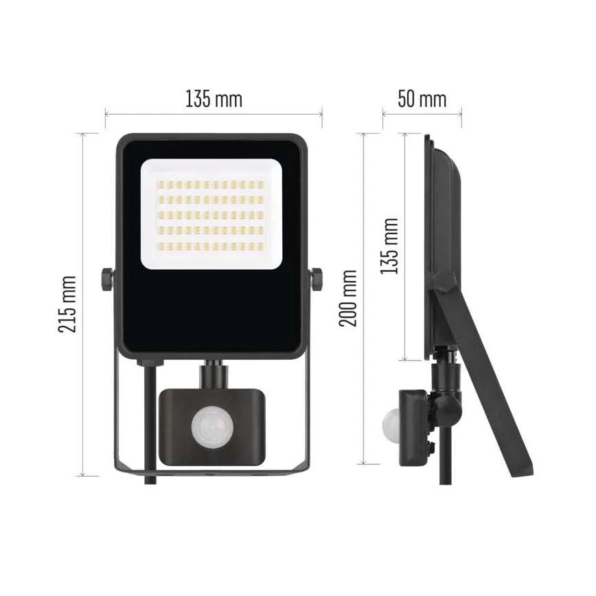 Προβολέας LED με αισθητήρα VISIO LED/30W/230V 4000K IP65