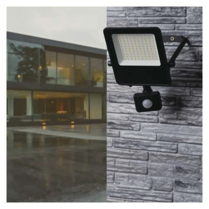 Προβολέας LED με αισθητήρα VISIO LED/50W/230V 4000K IP65