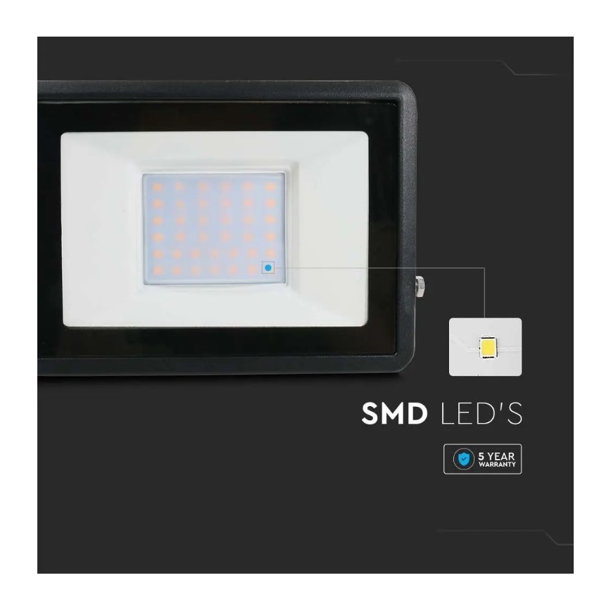 Προβολέας LED με απευθείας σύνδεση SAMSUNG CHIP LED/30W/230V IP65 4000K