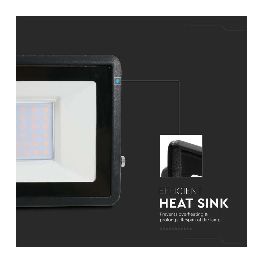 Προβολέας LED με απευθείας σύνδεση SAMSUNG CHIP LED/30W/230V IP65 4000K