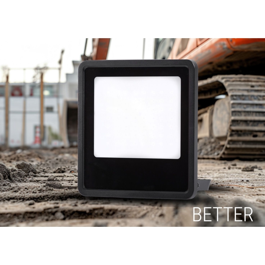 Προβολέας εξωτερικού χώρου LED LED/100W/230V 4000K IP65 μαύρο