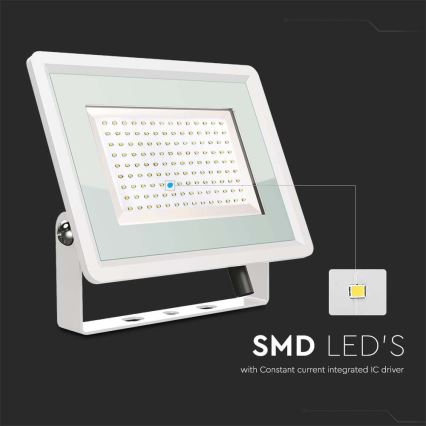 Προβολέας εξωτερικού χώρου LED LED/200W/230V 4000K IP65 λευκό