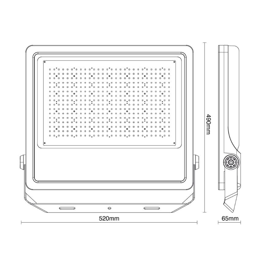 Προβολέας εξωτερικού χώρου LED PROFI PLUS LED/400W/230V 5000K IP66