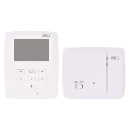Προγραμματιζόμενος θερμοστάτης 230V+2xAA