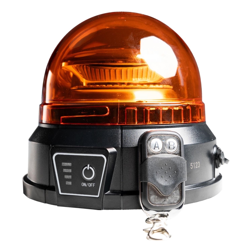 Προειδοποιητικός φανός LED LED/12-24V IP65 + τηλεχειριστήριο