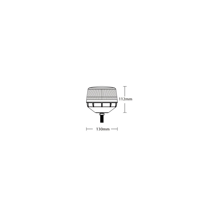 Προειδοποιητικός φανός LED LED/12-24V IP67