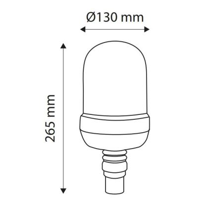 Προειδοποιητικός φανός LED LIGHT LED H1/12-24V