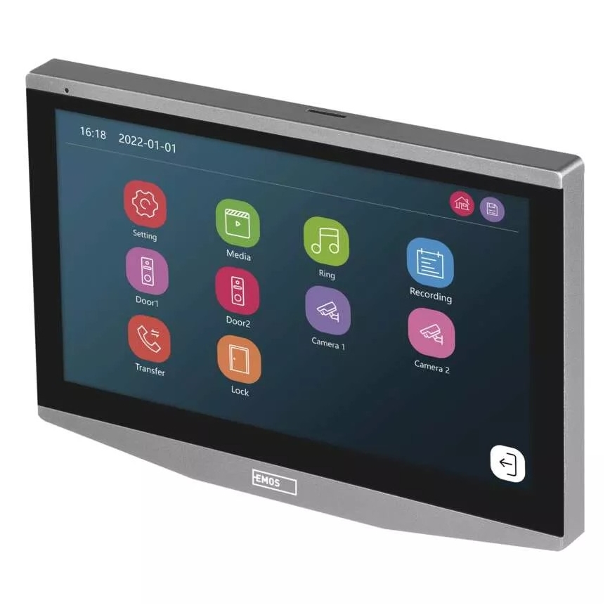 Πρόσθετο monitor για την θυροτηλεόραση GoSmart 12V Wi-Fi Tuya