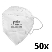 Προστατευτικός εξοπλισμός - μάσκα προστασίας FFP2 NR CE 2163 50 τμχ