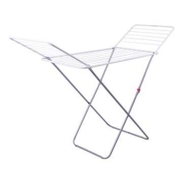 Πτυσσόμενη απλώστρα δαπέδου TORO 180x93 cm λευκό