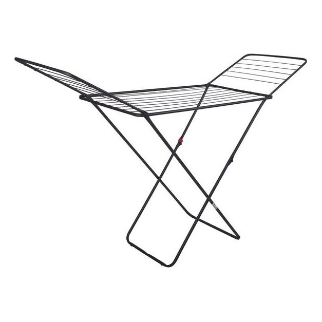 Πτυσσόμενη απλώστρα δαπέδου TORO 180x93 cm μαύρο