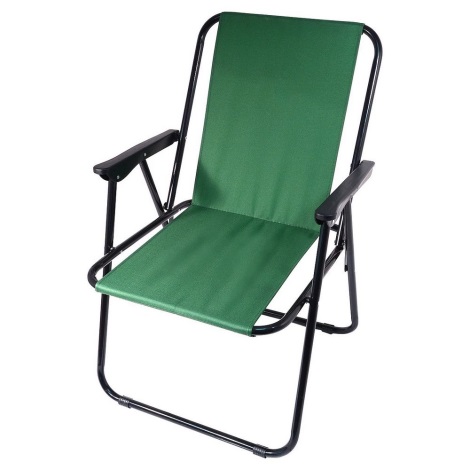 Πτυσσόμενη καρέκλα camping πράσινη