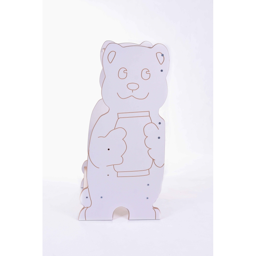 Πύργος εκμάθησης BEAR λευκό/σφένδαμος