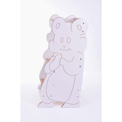Πύργος εκμάθησης HAMSTER λευκό/σφένδαμος