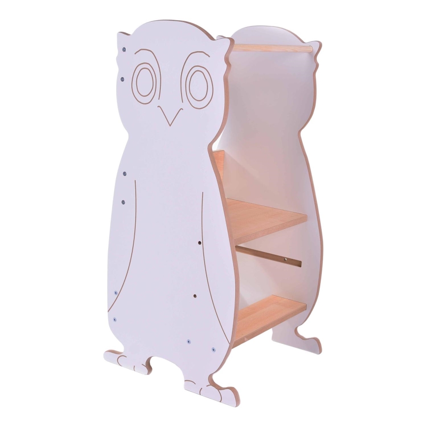 Πύργος εκμάθησης OWL λευκό/σφένδαμος