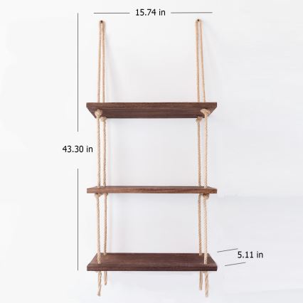 Ράφι τοίχου 110x40 cm έλατο