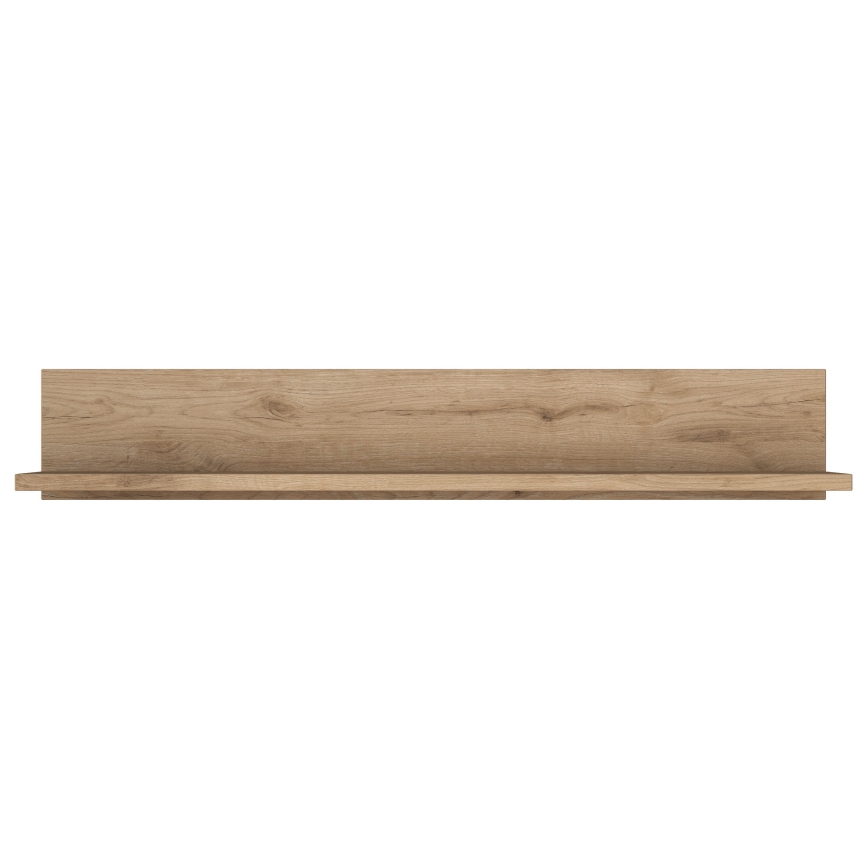 Ράφι τοίχου RANI 90x15 cm καφέ