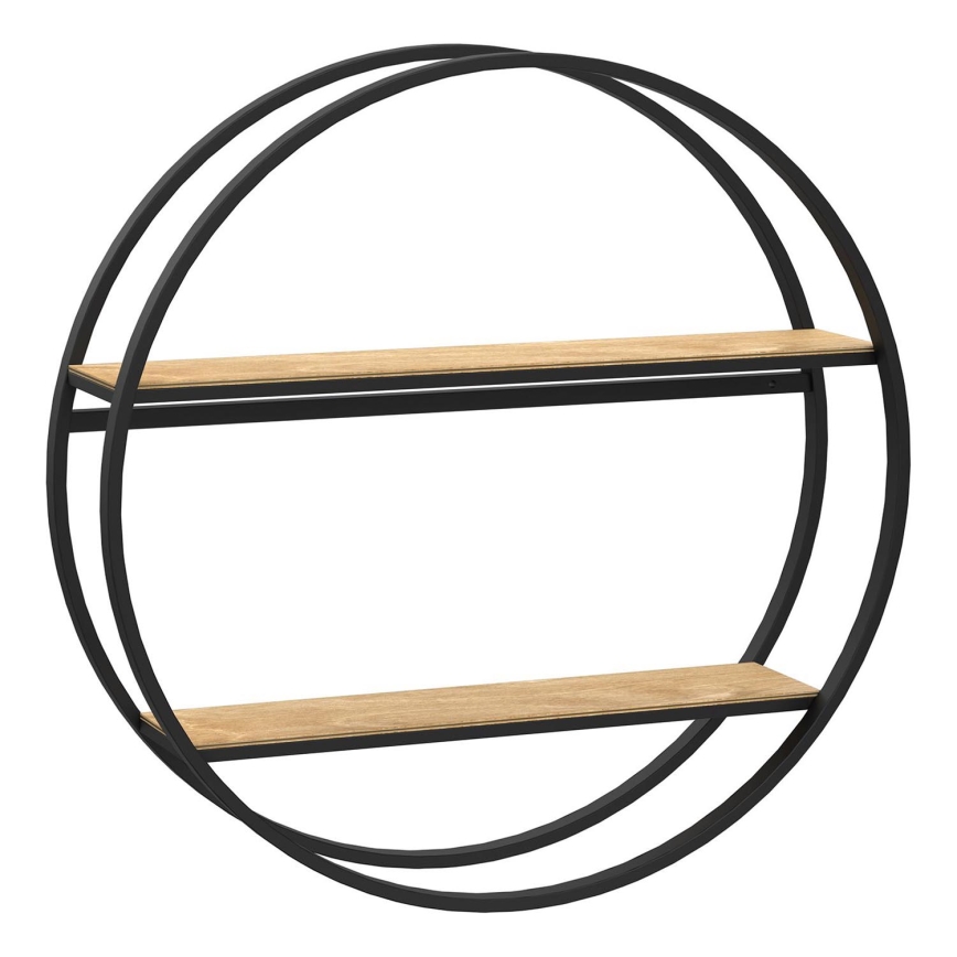 Ράφι τοίχου SHELF διάμετρος 62,5 cm δρυς