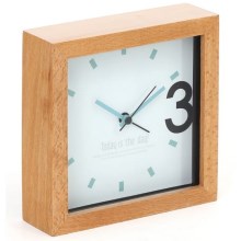 Ρολόι τοίχου 1xAA ξύλο