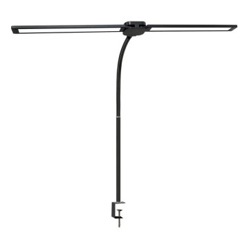 Ρυθμιζόμενη επιτραπέζια LED λάμπα USB TENUIX DUO 2xLED/7W/5V 3000-6000K μαύρη