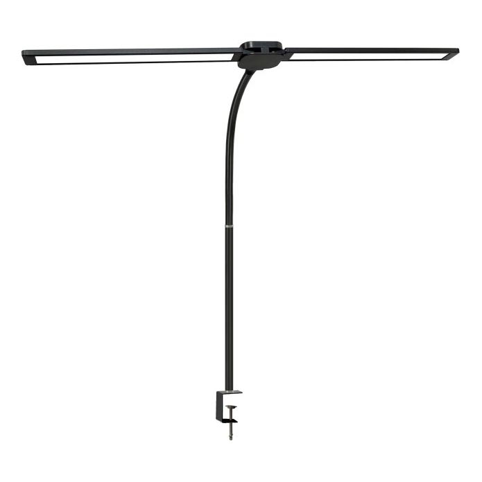 Ρυθμιζόμενη επιτραπέζια LED λάμπα USB TENUIX DUO 2xLED/7W/5V 3000-6000K μαύρη