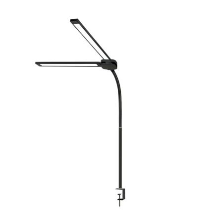 Ρυθμιζόμενη επιτραπέζια LED λάμπα USB TENUIX DUO 2xLED/7W/5V 3000-6000K μαύρη